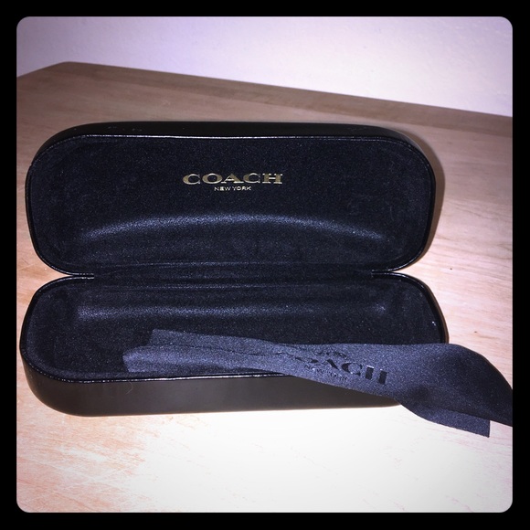 Coach Accessories - Coach Hard Shell Black Eyeglass Sunglasses Case